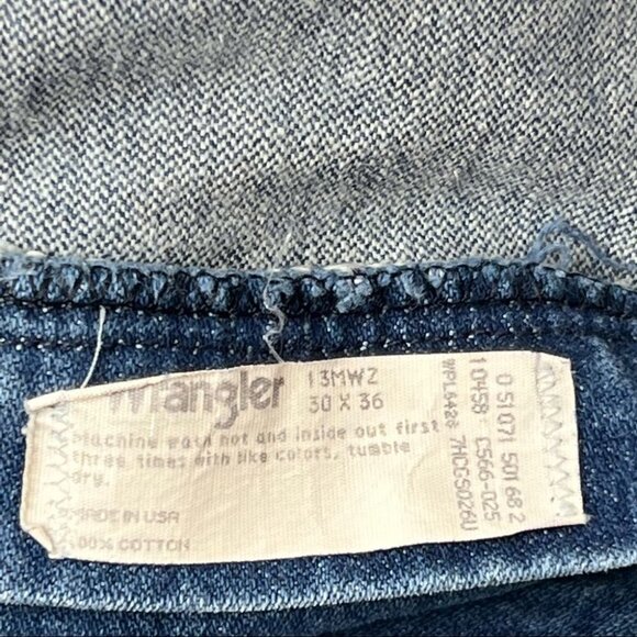 Vintage Wrangler High  Rise Tapered Jeans Size 30 - Picture 8 of 9